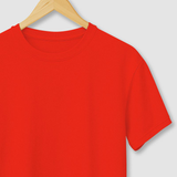 Camiseta Básica Lisa Vermelha
