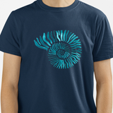 Camiseta Vintage Shell Marinho