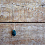 Alter Raw Necklace - Green Quartz - Alke