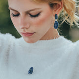 Alter Raw Necklace - Sodalite - Alke