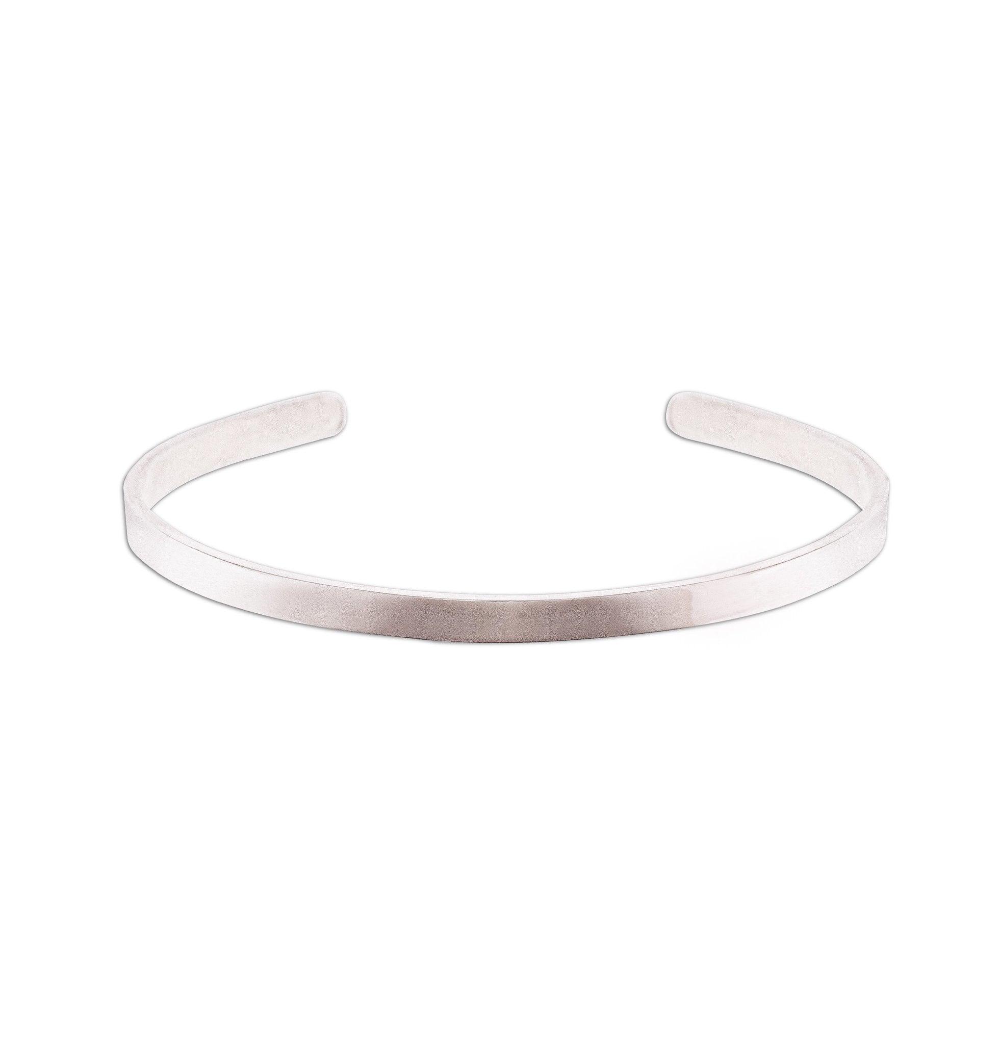 Pulseira Prata Lisa Fio - Alke