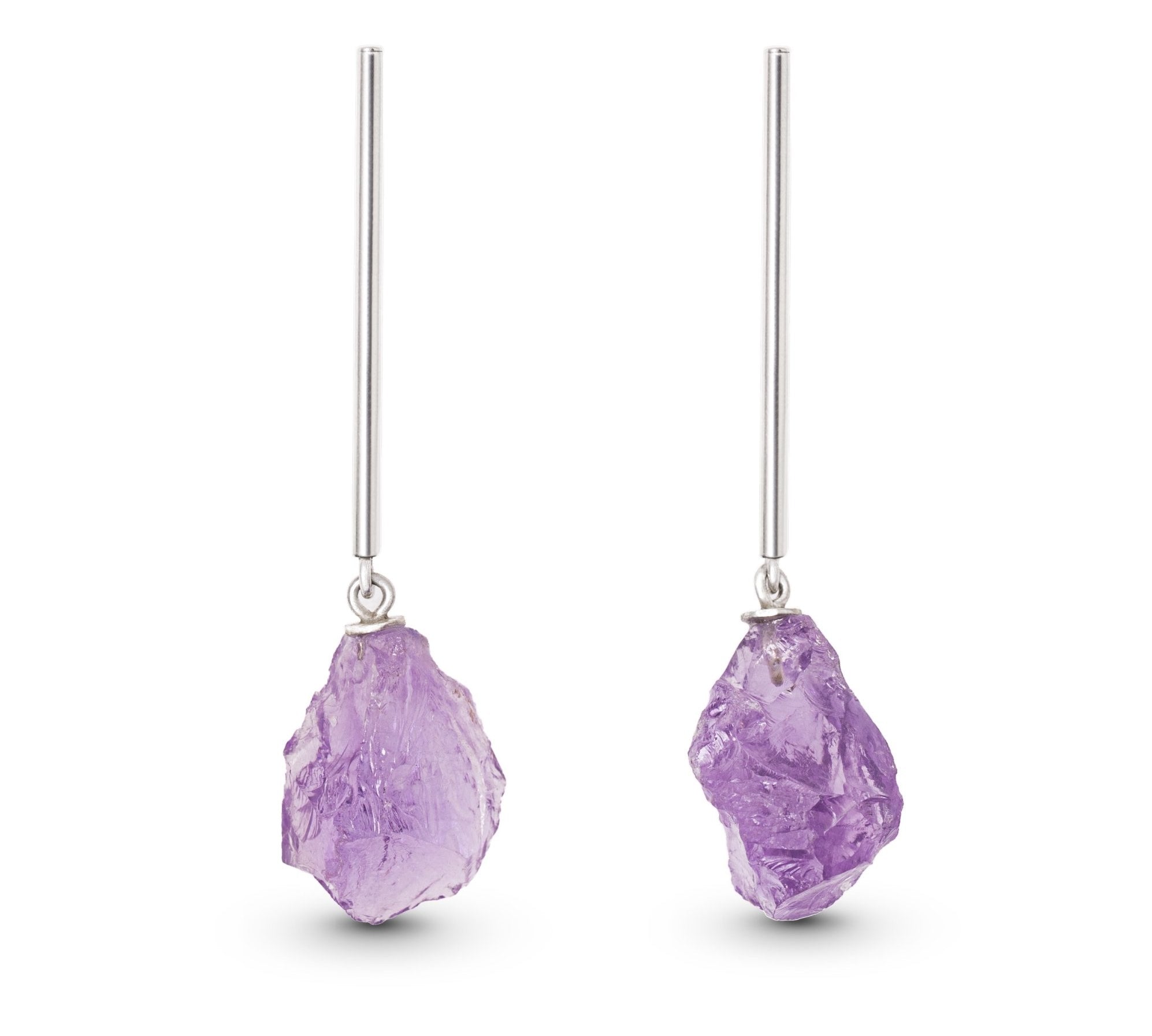 Magic Drop Earrings - Amethyst - Alke